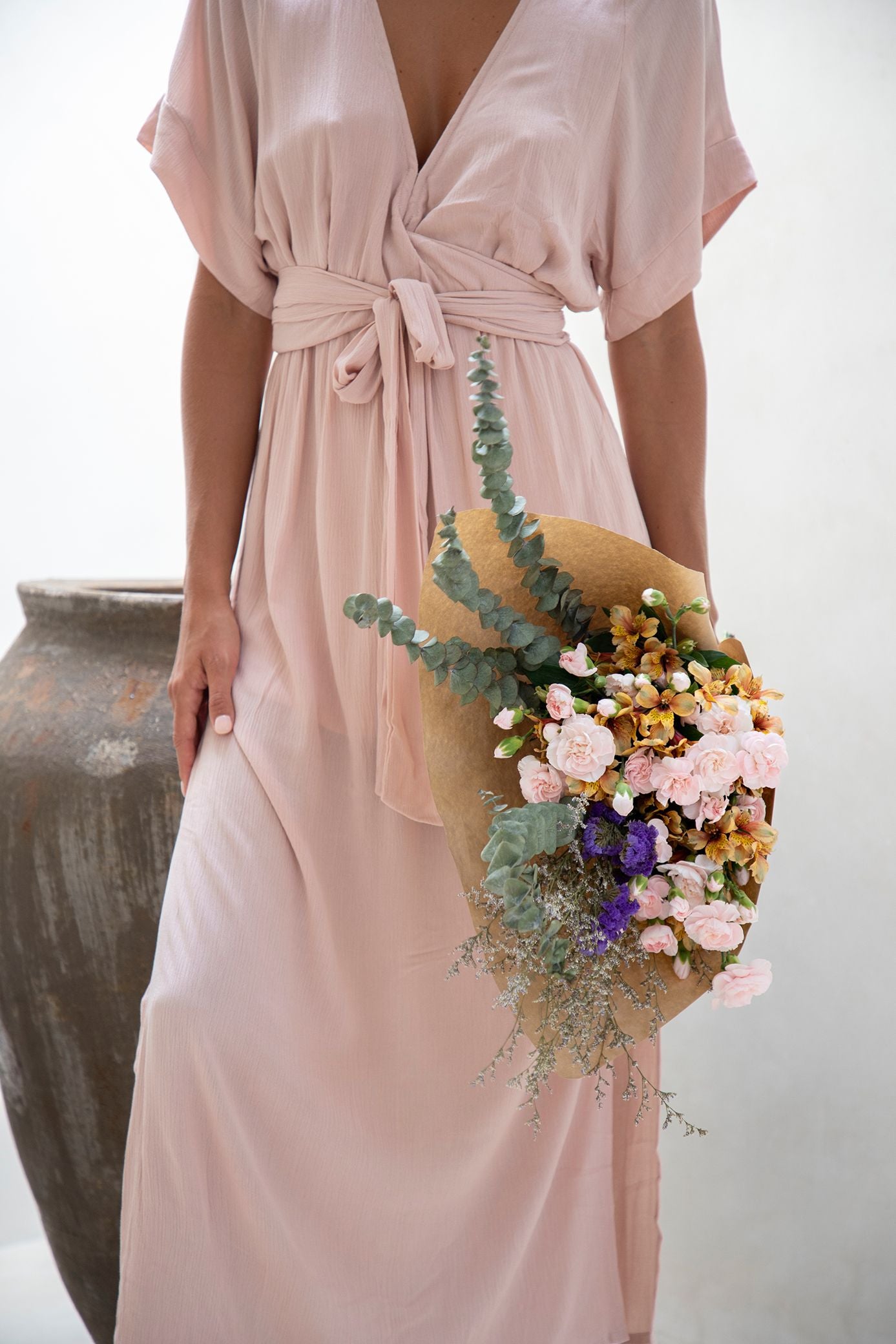Melody Maxi Dress | Blush