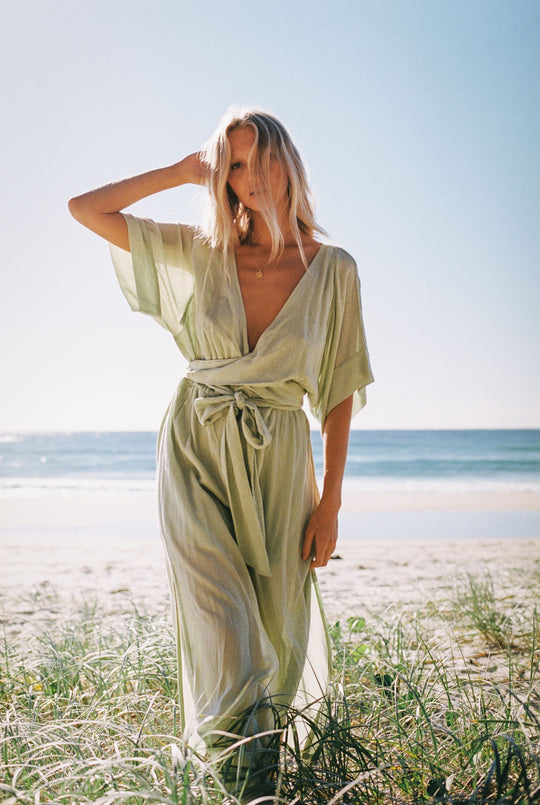 Melody Maxi Dress | Mint Green