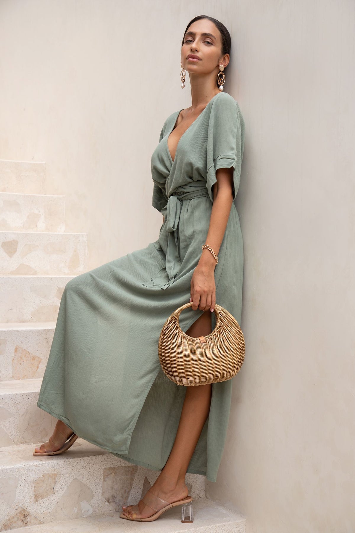 Melody Maxi Dress | Olive