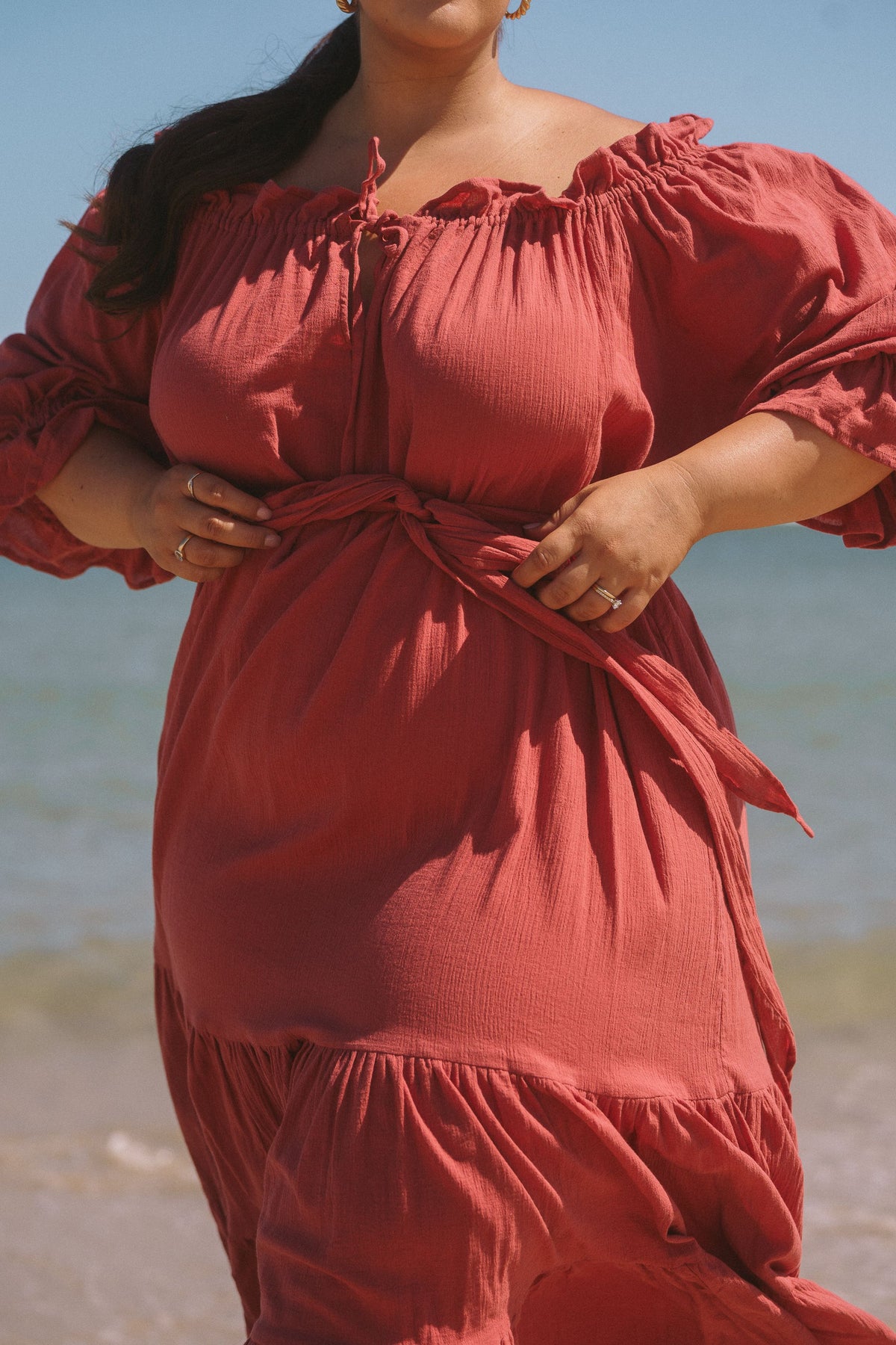 Emmaline Gown | Deep Rose