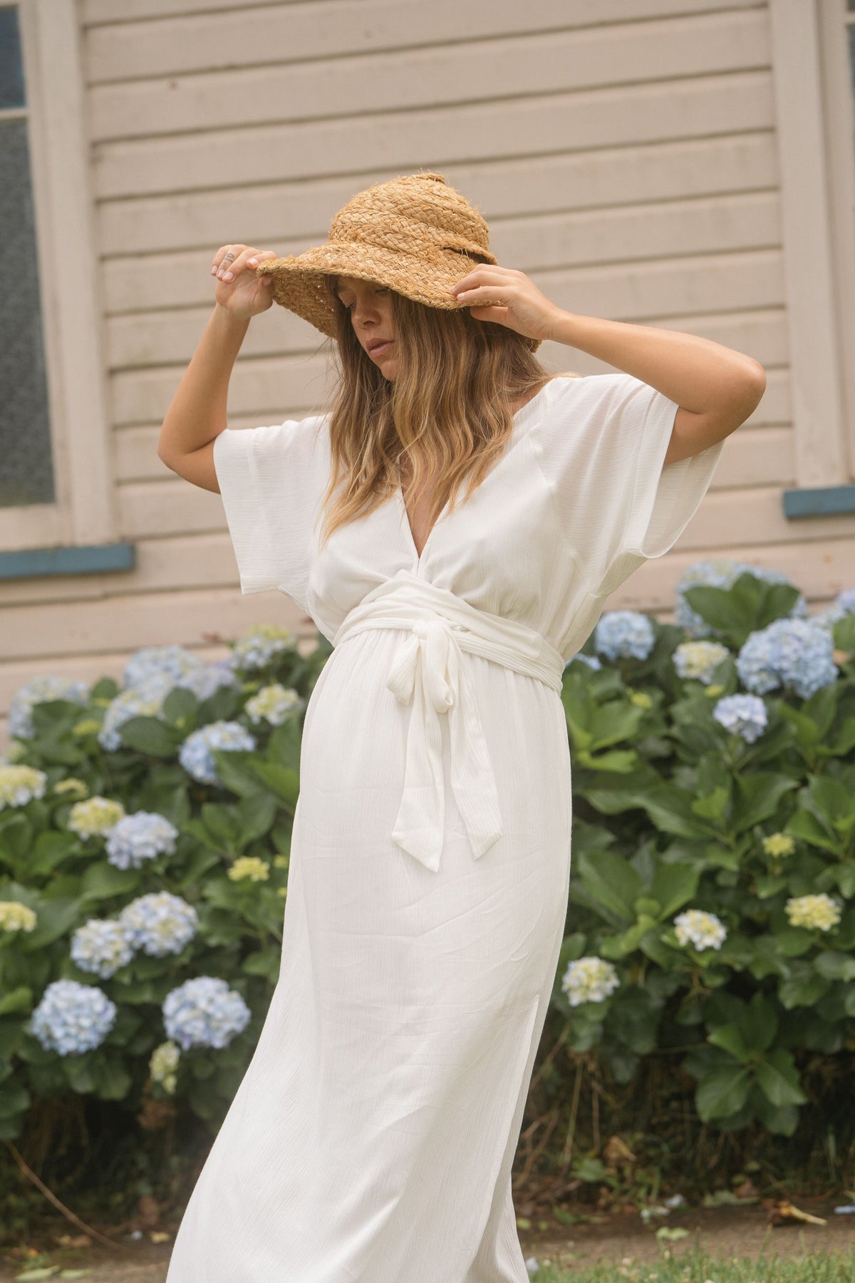Melody Maxi Dress | White