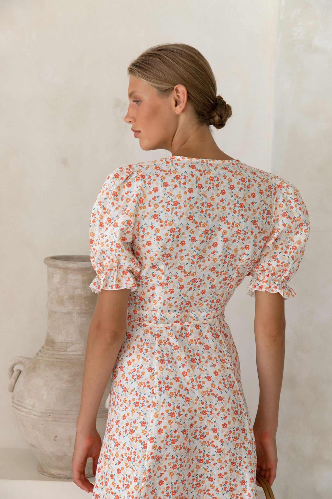 Alice Midi Wrap Dress | Prairie Floral